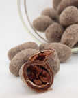 Fèves de Cacao Cristallisées Enrobées Noir 65%