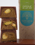 Barre Pralinée "Mad'Bars" Lait 45% Pistache
