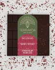 Tablette Inclusions Noir 65% Baie Rose de Madagascar
